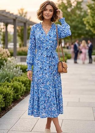 Квіткове жіноче плаття marks spenser