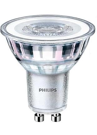 Светодиодная лампа philips corepro ledspot gu10 4,6 вт 2700k 36° теплый белый