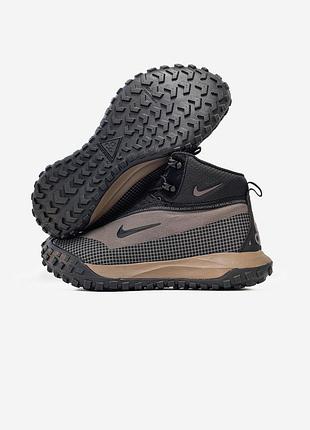 Nike acg mountain fly gore-tex fur black/beige❄️