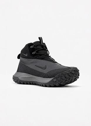 Nike acg mountain fly gore-tex fur black/dark grey❄️ 2