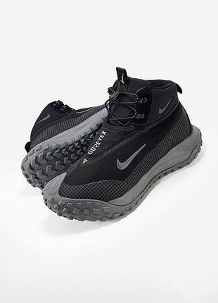 Nike acg mountain fly gore-tex fur black/grey❄️ 8