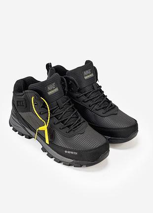 Nike rivah gore-tex fur winter black/gray❄️ 7