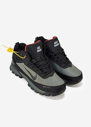 Nike rivah gore-tex winter fur khaki black❄️ 7
