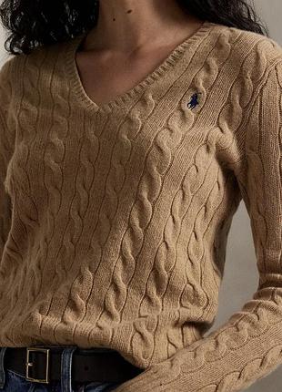 Бежевий светер polo ❤️ m/l