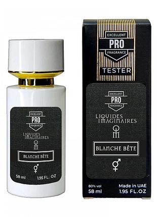Духи унисекс liquides imaginaires blanche bete тестер pro 58 мл - молочно-ванильный аромат (22670)