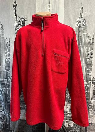 Вінтажна флісова кофта reebok 90s vintage half-zip fleece