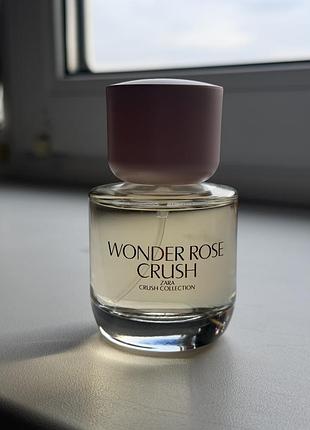 Парфумована вода zara wonder rose crush для жінок