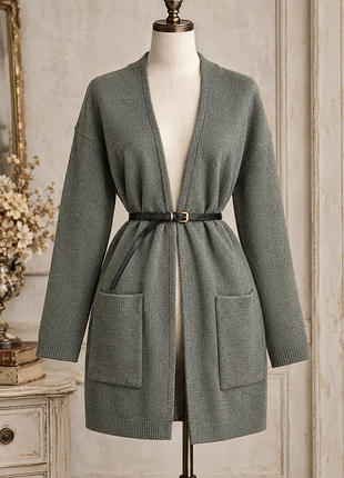 Винтажный шерстяной кардиган laura ashley