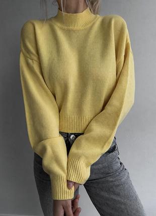 Светр жіночий h&m жовтий xxs