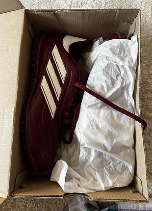 Бутси adidas бордові для футболу нові з коробкою