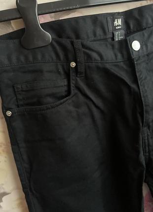 Чорні штани р.м котон h&m 6