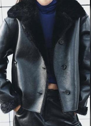 Двостороння дублянка zara 3