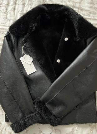 Двостороння дублянка zara 4