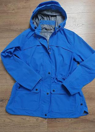 Куртка-дощовик barbour синя водонепроникна