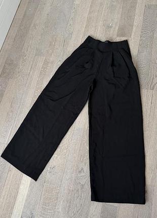Брюки жіночі h&m палаццо чорні