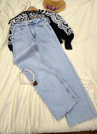 Широкие джинсы палаццо house denim