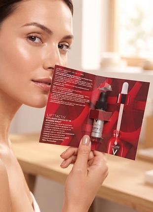 Сыворотка vichy liftactiv collagen specialist 16 bonding serum с ко-бондинг технологией, для коррекции 16 признаков старения кожи лица, 4 ml