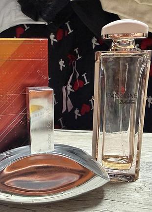 Лот 2 в одном:парфюм calvin klein euphoria плюс salvatore ferragamo emozione dolce fiore оригиналы остатки