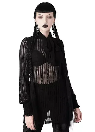 Готическая блуза killstar