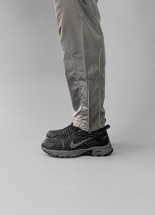 Nike v2k run gray/black fur waterproof❄️