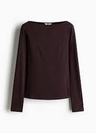 Віскозний лонг лонгслів р.л h&m