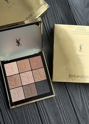 Неймовірна нюдова новинка тіні палітра тіней палетка yves saint laurent nude hours