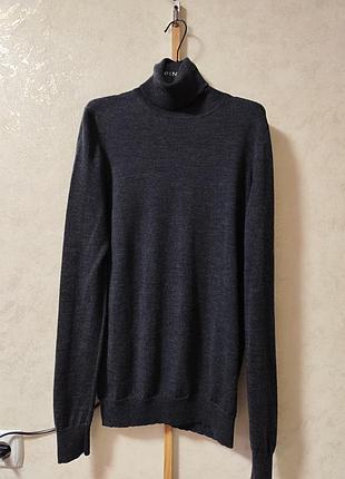 Гольф водолазка шерсть uniqlo m