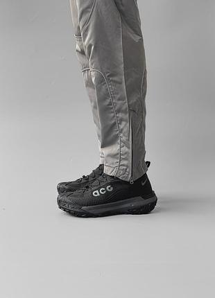Nike acg mountain fly black/gray fur❄️