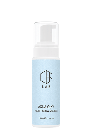 Шелковый антиоксидантный мусс velvet glow mousse cef lab, 150 мл