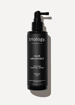 Дисциплинирующий стайлинг-спрей для волос hair architect triology 200ml