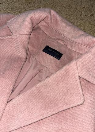 Пальто жіноче m&s collection рожеве