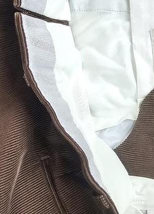 Люксові вельветові брюки sartoria castangia / handtailored in italy, розмір 56