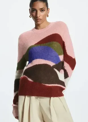 Светр павутинка з мохеру cos 2