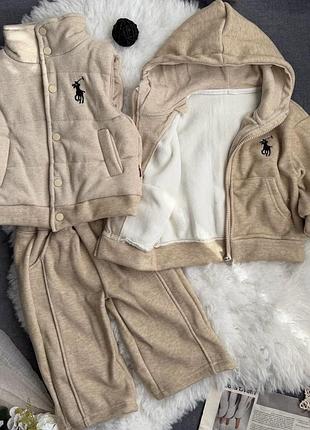 Теплий костюм для хлопчика