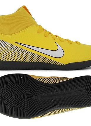 Дитячі футзалки nike mercurial superfly жовто-чорні