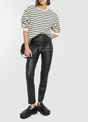 Легінси max mara leisure лосини шкіра