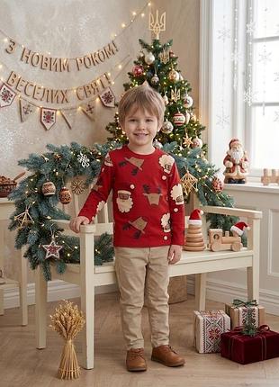 Новорічний реглан лонгслів primark