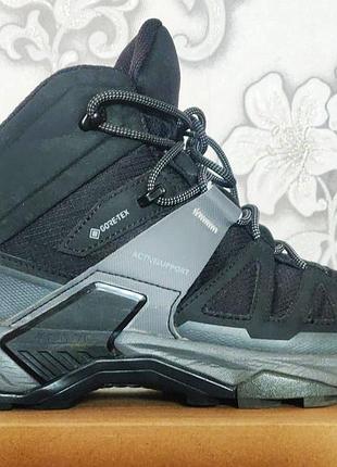 Треккинговые ботинки salomon x ultra 4 mid BSDx grey gore-tex оригинал