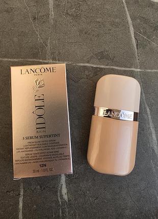 Тональний флюїд lancôme idôle skin tint 3 serum 12n 30 мл