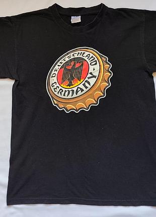 Сувенирная футболка beer cap размер s