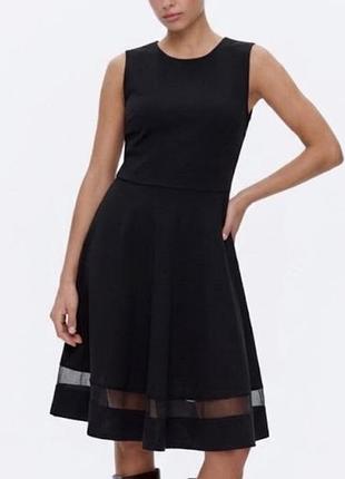 ​🖤 стильна чорна сукня в стилі calvin klein, розмір s/m
