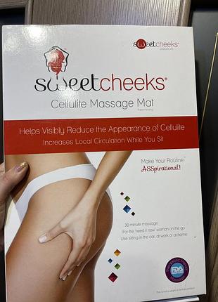 Масажний килимок sweetcheeks cellulite massage mat антицелюлітний для сідниць