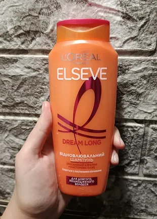 Шампунь l'oreal paris elseve dream long для відновлення довгого та пошкодженого волосся