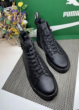 Оригинальные кожаные ботинки dr martens new 7