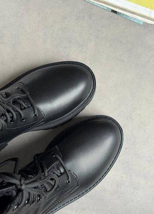 Celine boots black leather