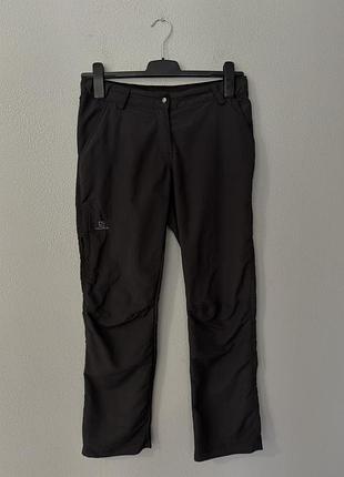 Жіночі трекінгові штани salomon (size m-l)