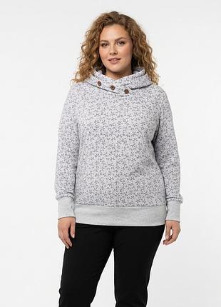 Свитер жіночий гарний на флісі 🥰🥰🥰 plus size