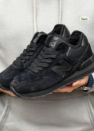 👟 кроссовки new balance 574❄️ хутро       / наложка bs👟