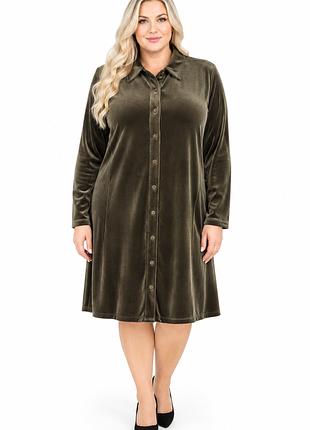 Платье бархатистое женское красивое 🥰🥰🥰 plus size