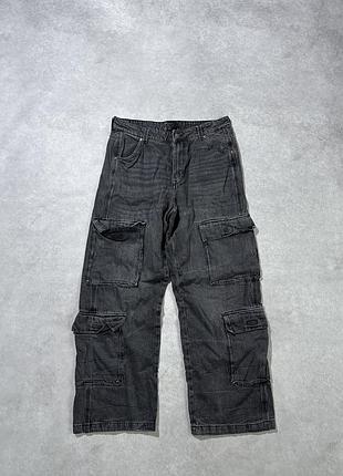 Широкі джинси карго balenciaga type розмір л